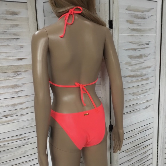 🔥Neon Coral Body Glove Bikini Set 🔥 S M L - Picture 6 of 15